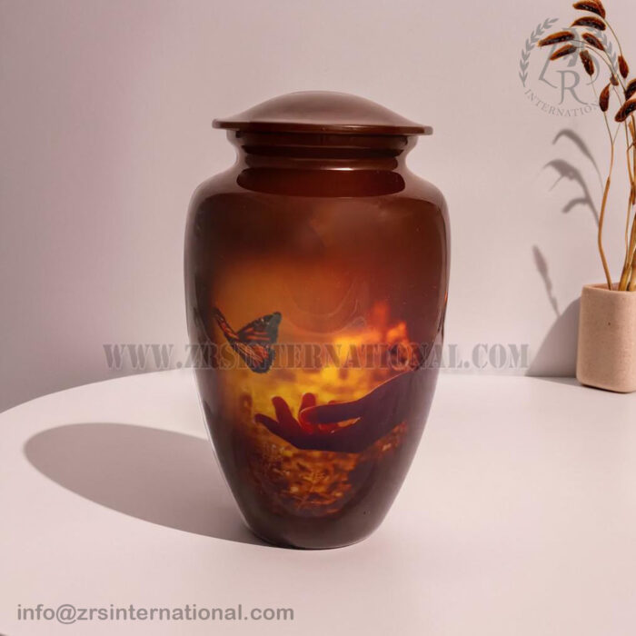 Adult Funeral Cremation Urn Handcrafted - Affordable Urn for Ashes