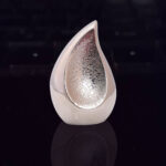 Teardrop Cremation Urn for Ashes - Adult Loving Heart Teadrop Urn - Funeral and Memorial Urns for Human Ashes