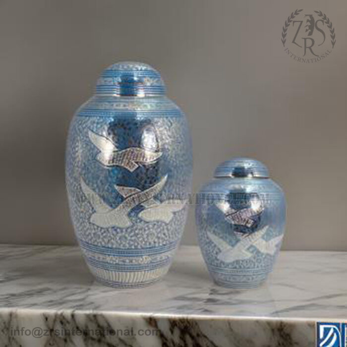 Handcrafted Funeral Memorial Urns Brass Urn